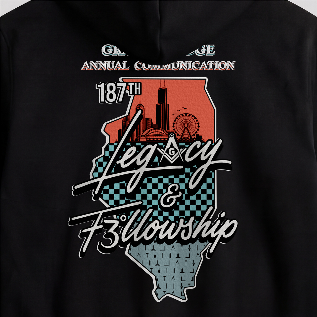 187TH GLAC LEGACY &amp; FELLOWSHIP HD BLK