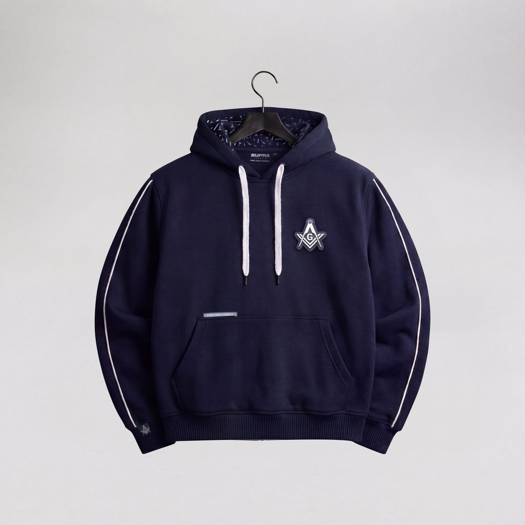 SUPRA® PULLOVER HOODIE - FLEXY NAVY
