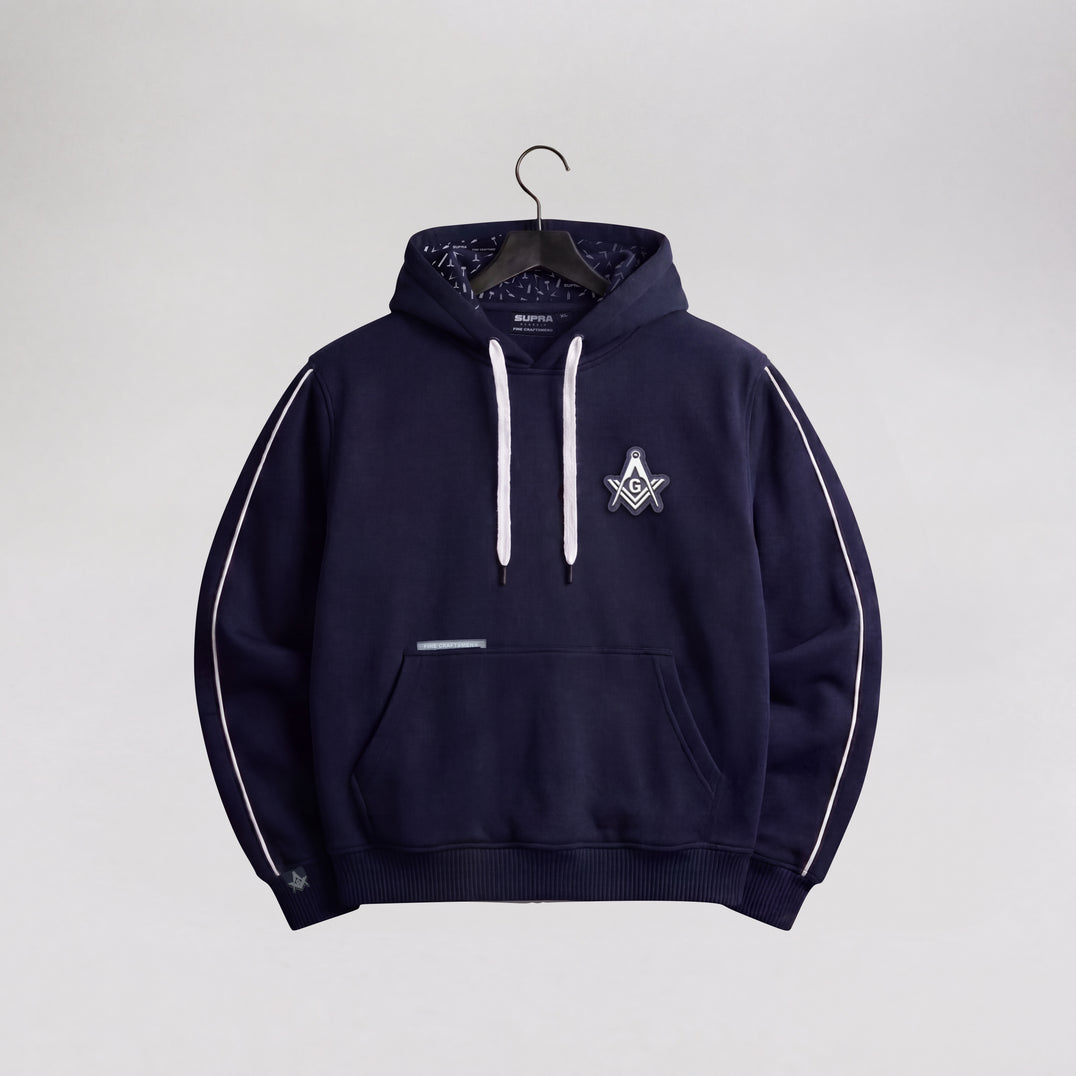 SUPRA® PULLOVER HOODIE - FLEXY NAVY